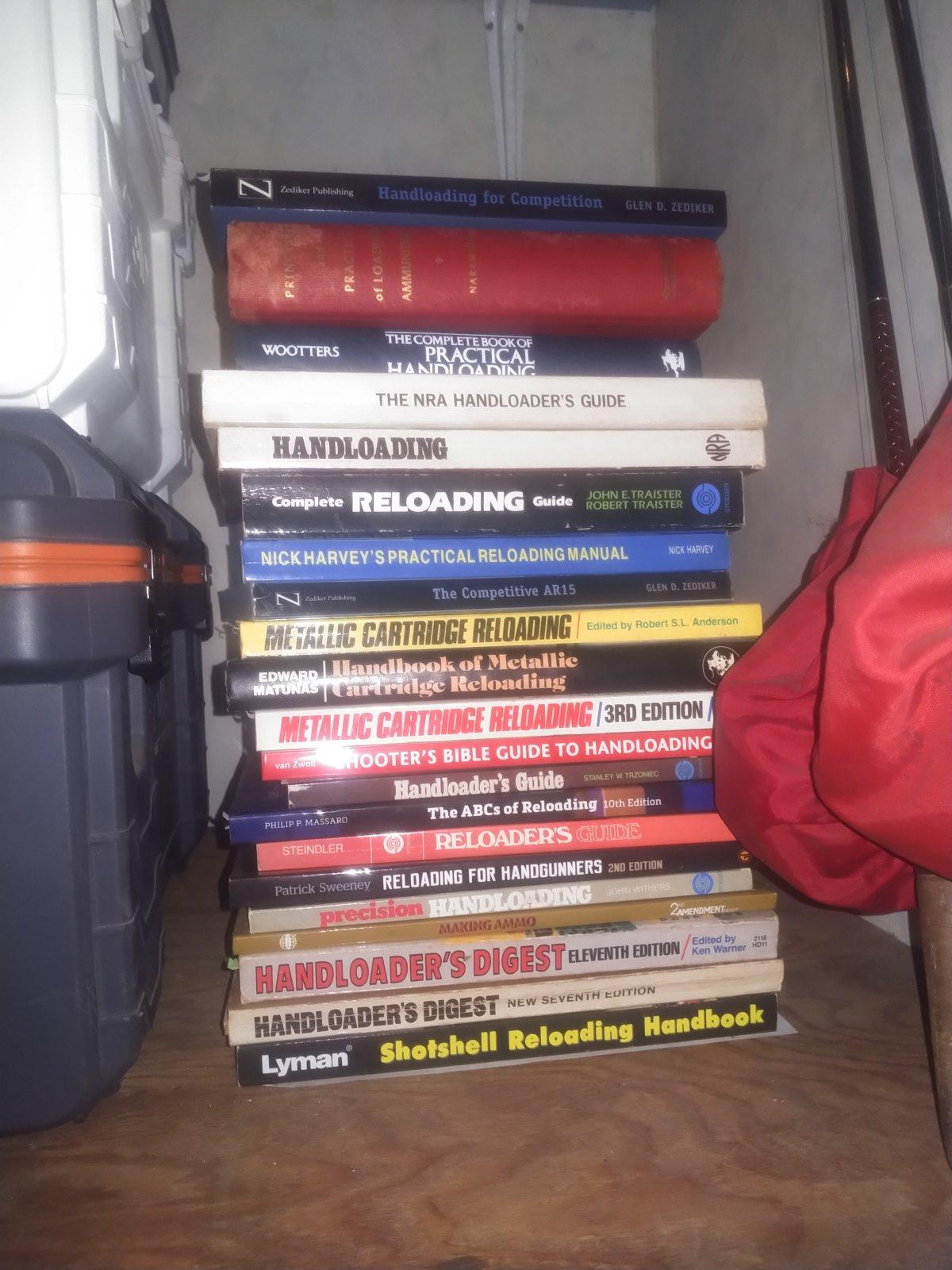 Reloading Manuals - whose and how many? | RugerForum.com – Serving
